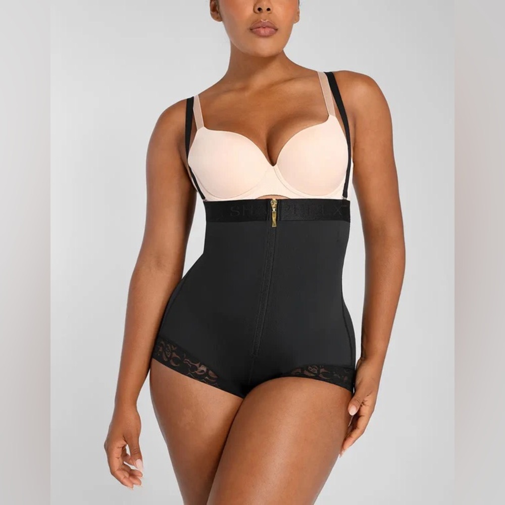 Shapellx BOOT-YEAH AirSlim® Open Bust Shaping Brief Shapewear